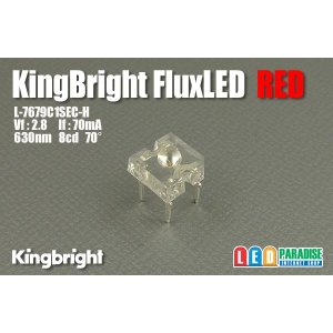 画像: KingBright 赤色FluxLED L-7679C1SEC-H